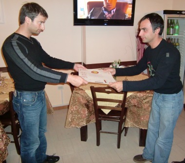 Stage 1 nov 09 Sifu Mezzone diventa Master